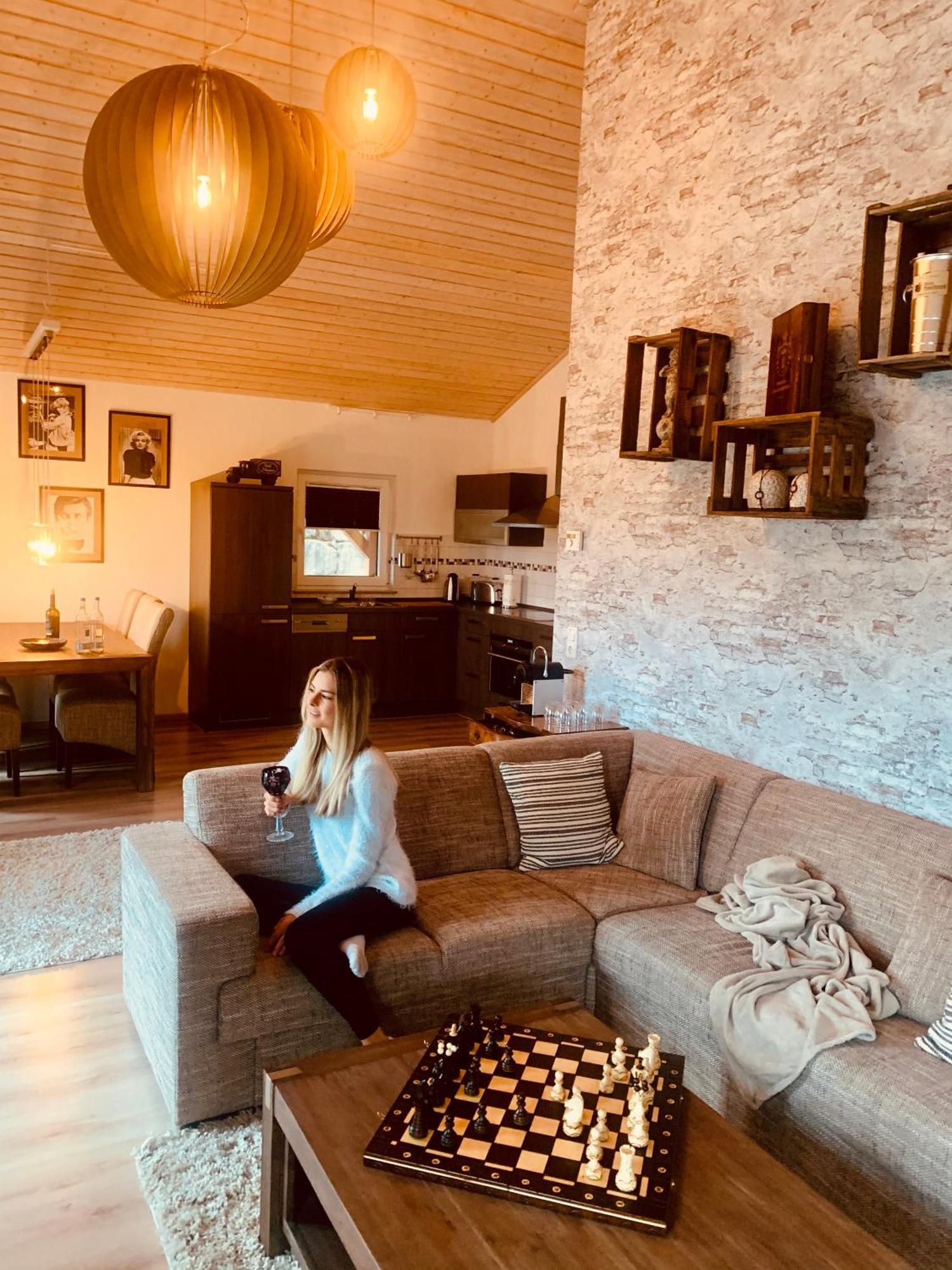Casa Al Bosco Ferienhaus Am Wald Rieden  المظهر الخارجي الصورة